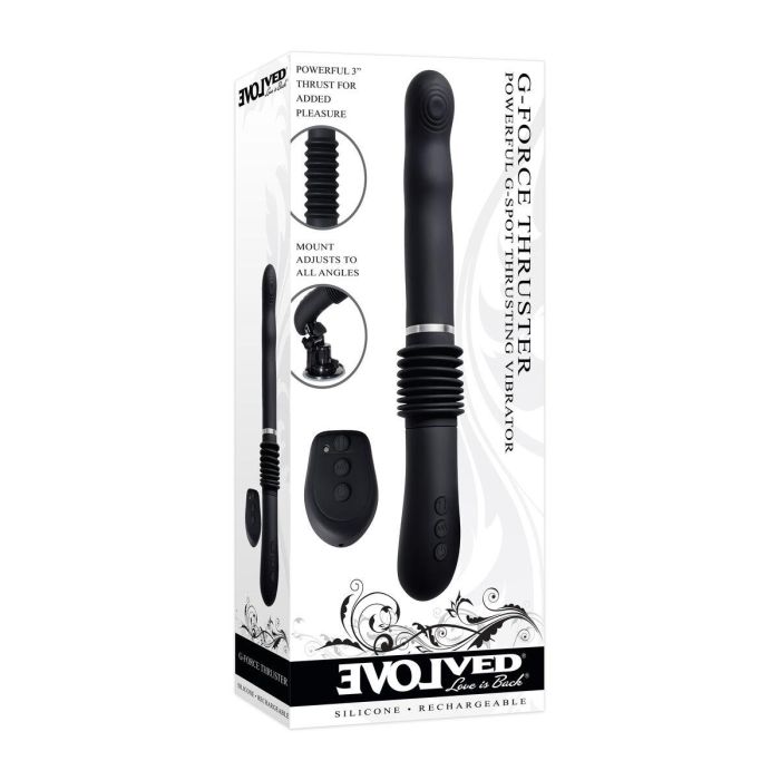 Vibrador Punto G Evolved Negro 4 Vibrador Punto G Evolved Negro 4