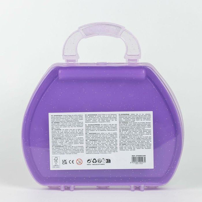 Set de Papelería Stitch Lila 11 Piezas 3