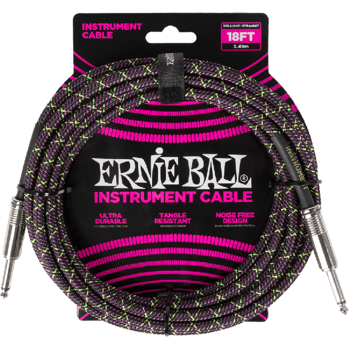 Cable Eb Instrumento Trenzado Jack-Jack Ss 5,5 M - Purple Python Cable Eb Instrumento Trenzado Jack-Jack Ss 5,5 M - Purple Python