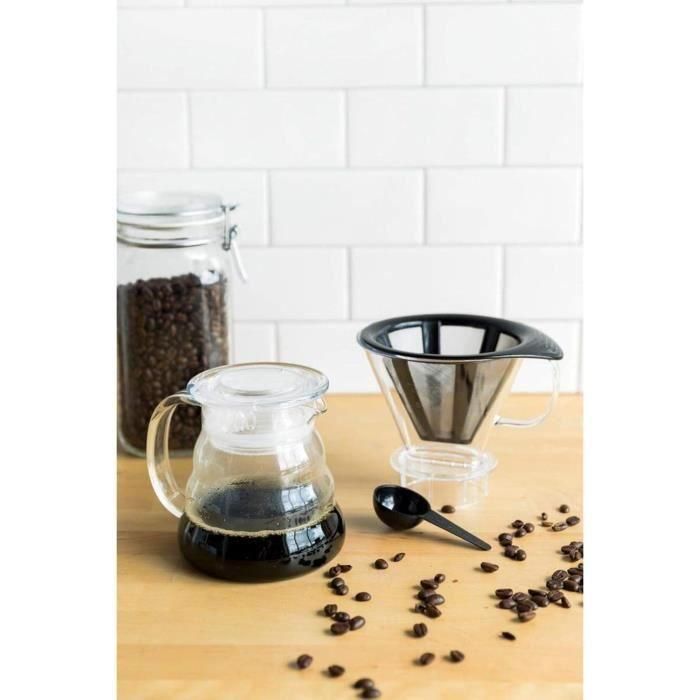 Cafetera - BODUM - Melior - Filtro de malla permanente de acero inoxidable - 8 tazas - 1,0 l - Transparente 3 Cafetera - BODUM - Melior - Filtro de malla permanente de acero inoxidable - 8 tazas - 1,0 l - Transparente 3