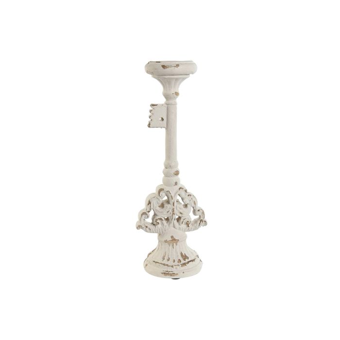 Portavela Neoclasico DKD Home Decor Blanco 18 x 50 x 18 cm Portavela Neoclasico DKD Home Decor Blanco 18 x 50 x 18 cm