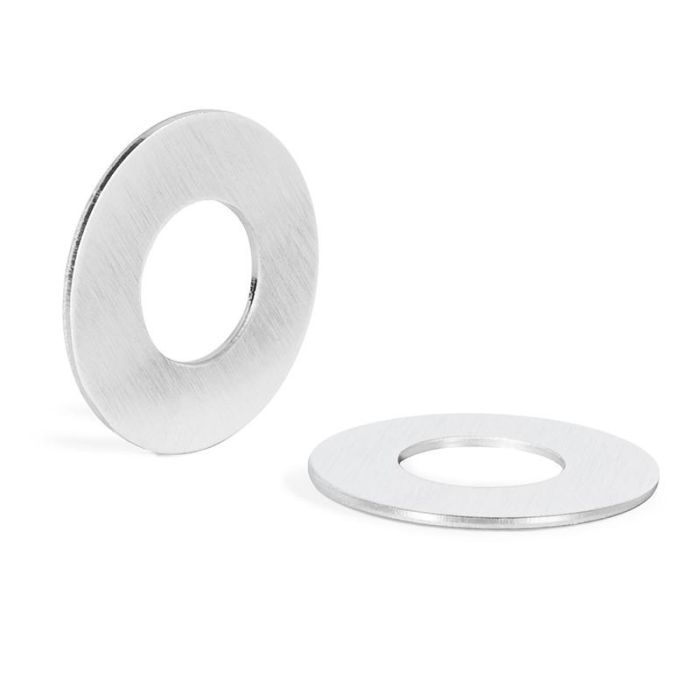 Arandela Redonda D30 G.1Mm Acabados Cromo Satinado, Negro, Blanco Acabado Cromo Cepillad Nuda Arandela Redonda D30 G.1Mm Acabados Cromo Satinado, Negro, Blanco Acabado Cromo Cepillad Nuda