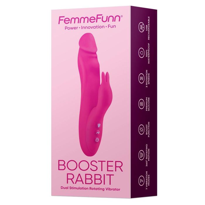 Vibrador Punto G FemmeFunn Rabbit Rosa 10 Vibrador Punto G FemmeFunn Rabbit Rosa 10