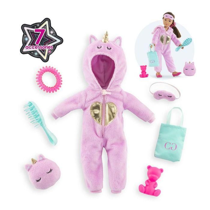 Accesorios para muñecas - COROLLE - Mono de unicornio - 7 accesorios - a partir de 4 años Accesorios para muñecas - COROLLE - Mono de unicornio - 7 accesorios - a partir de 4 años