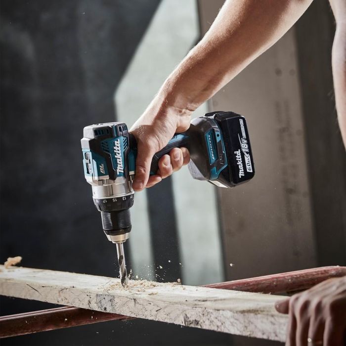 Makita DDF489Z Akku-Bohrschrauber 18V, Destornillador Eléctrico, Motor Sin Escobillas, 73 Nm, 1/2", con Velocidad y Par Ajustable 6