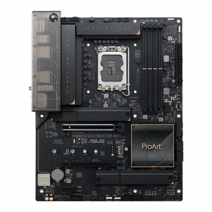 ASUS 90MB1FY0-M0EAY0 Placa Base Intel B760 LGA 1700 ATX, Compatible con Intel Core i3/i5/i7/i9, DDR5, Wi-Fi 6 22