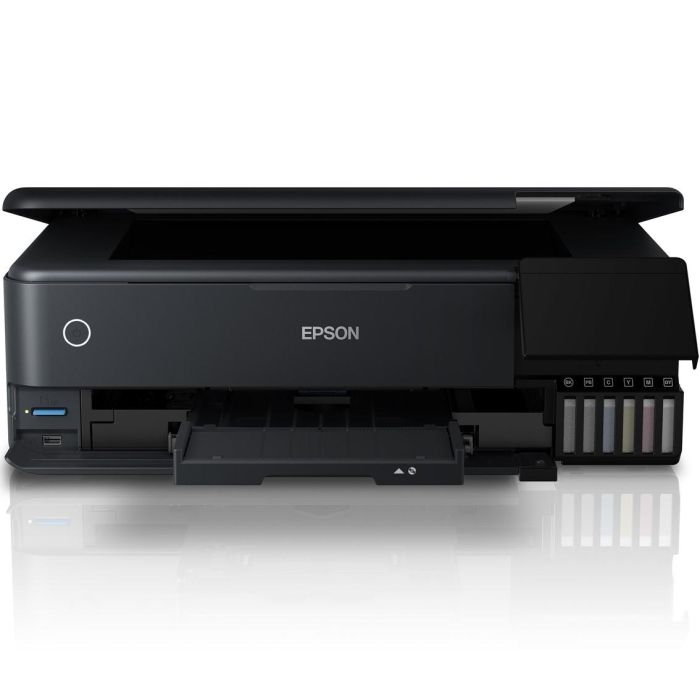 Epson ET-8550 EcoTank Impresora Multifunción Inyección de Tinta A3 Color Escáner Wifi Negro Epson ET-8550 EcoTank Impresora Multifunción Inyección de Tinta A3 Color Escáner Wifi Negro