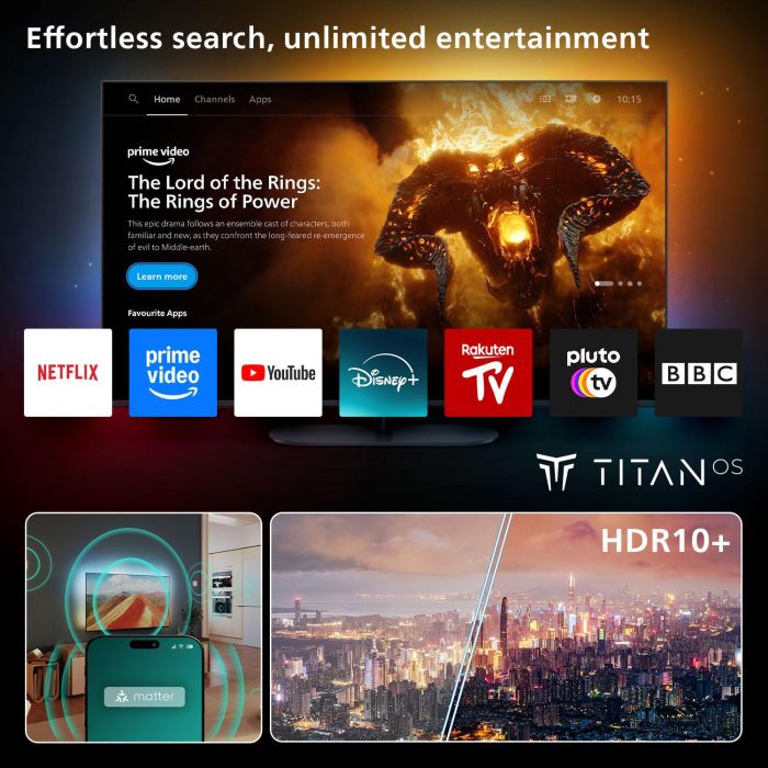 Philips 65PUS8500/12 164cm 65" 4K Ambilight TV 11