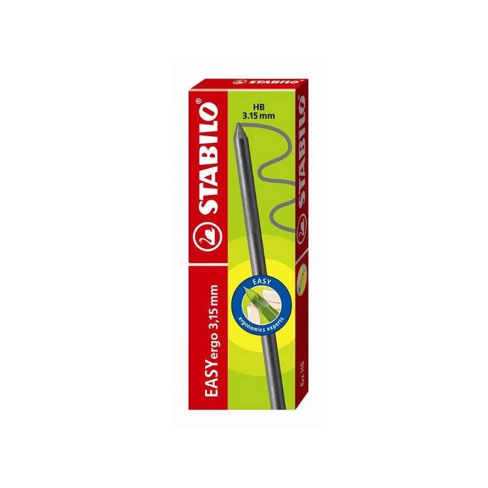 Stabilo Minas Easy Ergo Grafito HB 3,15 mm Caja de 6 Minas 1