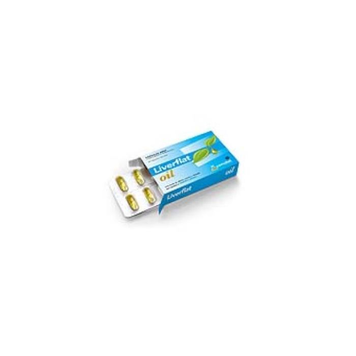 COMDIET Liverflat-Oil, 60 Cápsulas para Trastornos Hepáticos y Digestivos, Hinchazón Abdominal y Flatulencias