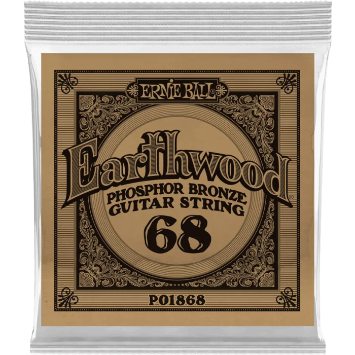 Ernieball Cuerda Acústica Earthwood Phosphor/Bz .068 0 Ernieball Cuerda Acústica Earthwood Phosphor/Bz .068 0