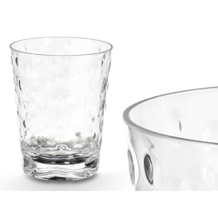 Vaso Plastico Puntos 470Ml Transparente Leknes 9X19CM (24 Unidades) 1 Vaso Plastico Puntos 470Ml Transparente Leknes 9X19CM (24 Unidades) 1