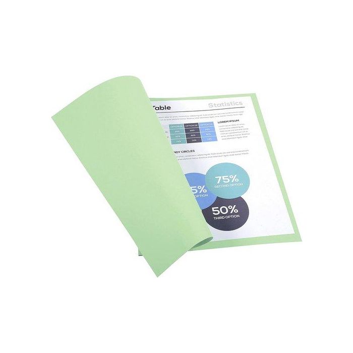 Subcarpeta Exacompta Forever 250 220G A4 Verde Tila Paquete De 100