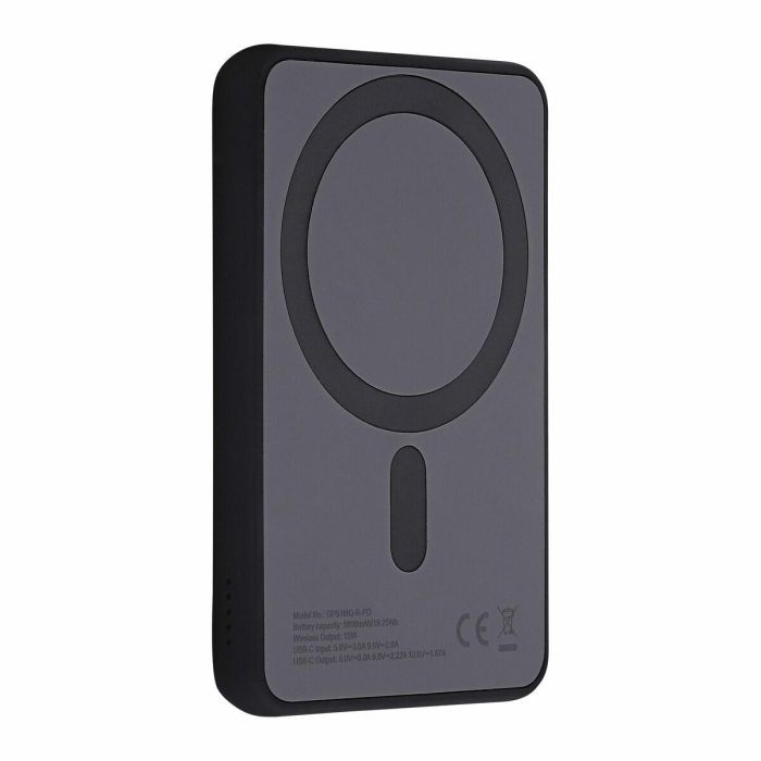 TNB Banco de energia de 5000 mAh compatible con MagSafe - black TNB Banco de energia de 5000 mAh compatible con MagSafe - black