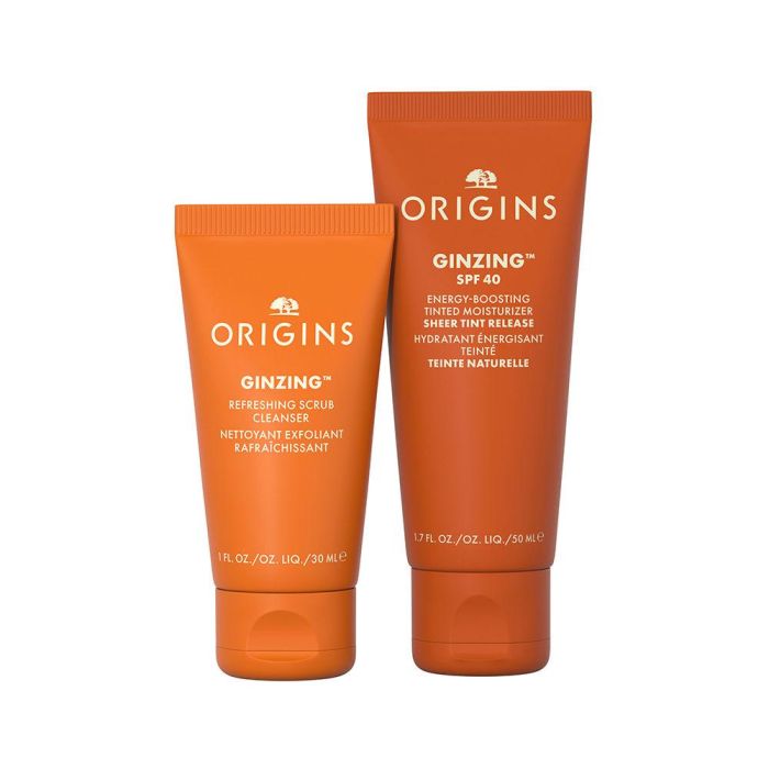 Origins GINZING Hidratante con Color Energizante SPF40 Estuche 2 pz 1