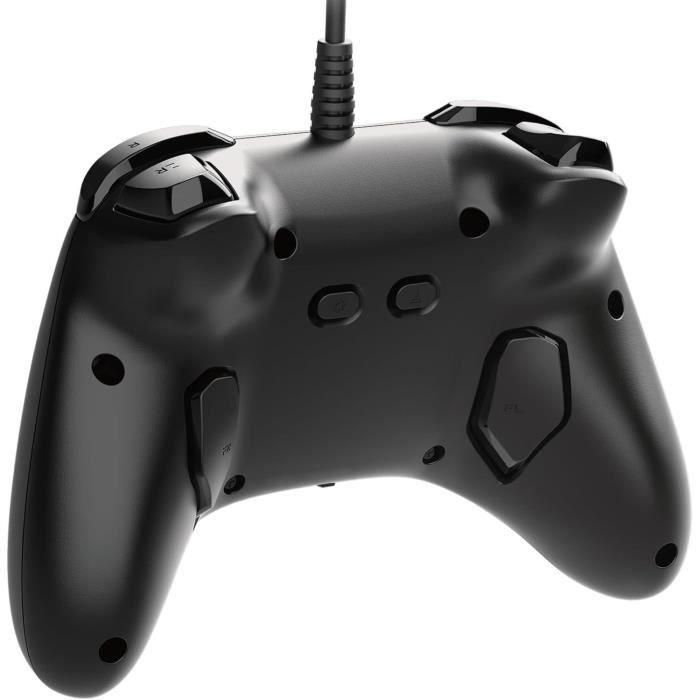Mando con cable - HORI - Horipad - Nintendo Switch y Switch 2 - Botón C de Nintendo - Botones traseros programables - Negro 2