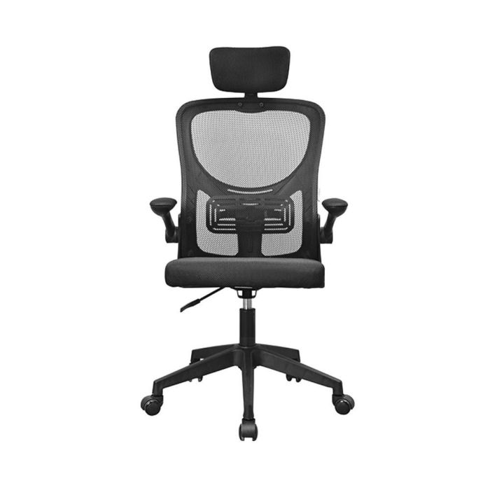 Mars gaming Silla Ergonómica MGCERGO+BK Negra Transpirable para Oficina o Gaming