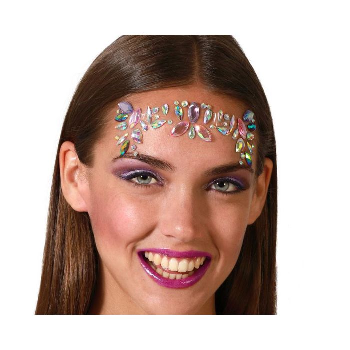 Joyas Faciales Adhesivas Multicolor con Formas Florales y Pétalos para Festivales y Fiestas 0 Joyas Faciales Adhesivas Multicolor con Formas Florales y Pétalos para Festivales y Fiestas 0