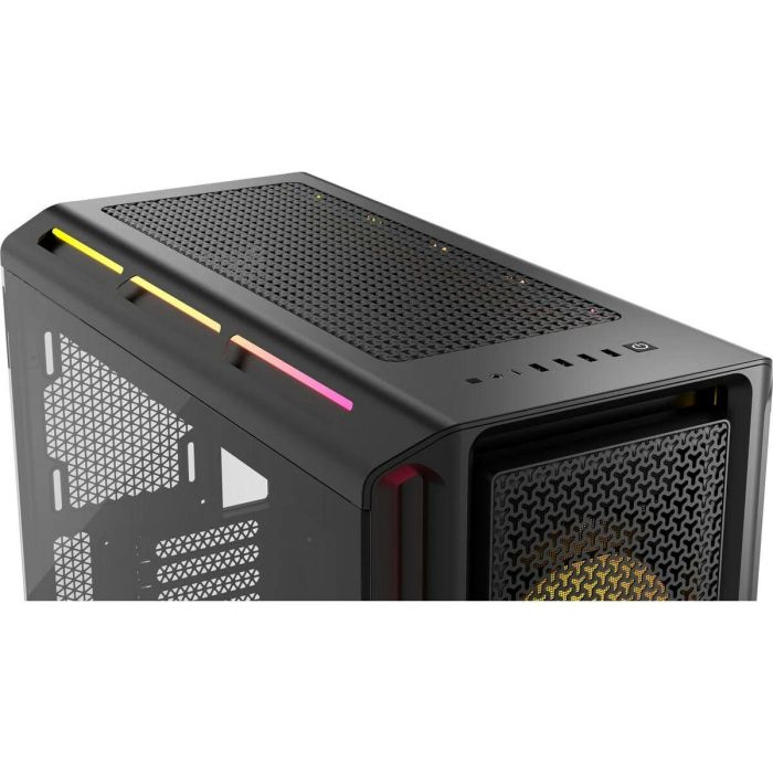 Corsair Caja 5000T LX RGB CC-9011298-WW Cristal Templado Mid-Tower Negro 7
