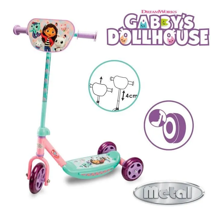 Smoby Patineta Gabby 3R para 3 años AAAQD18224