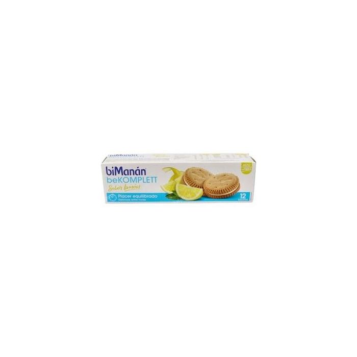 Bimanan Bekomplett Galletas Snack Sabor Limón 8 unidades