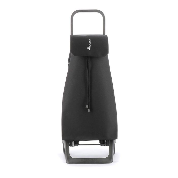 Rolser Carro de la compra Jet ln joy Negro 40L 2 Ruedas Aluminio Base Plegable Asa Ergonómica 3
