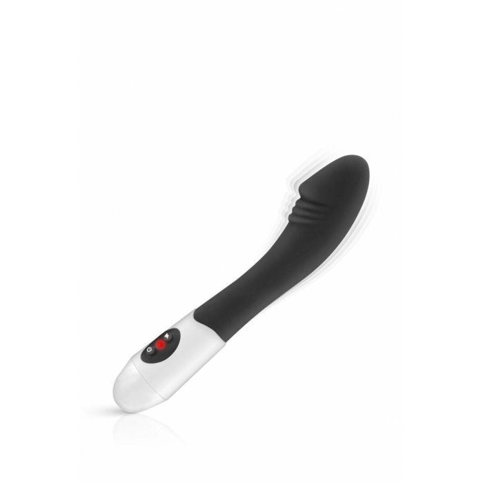 Vibrador de Punto G Yoba Negro Silicona 2 Vibrador de Punto G Yoba Negro Silicona 2