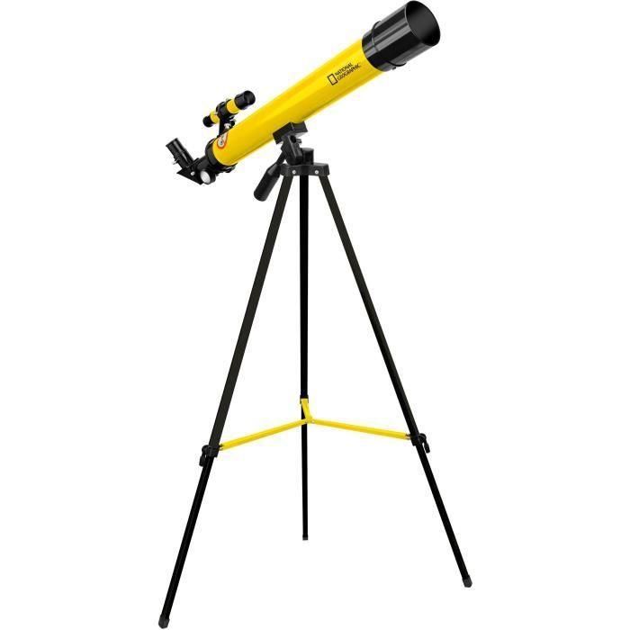 Telescopio astronómico para niños - NATIONAL GEOGRAPHIC - 45/600 - con montura AZ Telescopio astronómico para niños - NATIONAL GEOGRAPHIC - 45/600 - con montura AZ