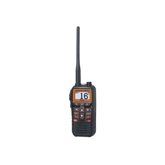 VHF portátil - horizonte estándar - HX210E - impermeable - flotante - 6W 2 VHF portátil - horizonte estándar - HX210E - impermeable - flotante - 6W 2
