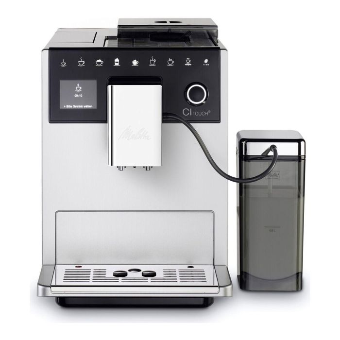 MELITTA CI Touch F630-101 Cafetera con molinillo - Depósito extraíble 1,8L - 2 depósitos de granos - Pantalla táctil - Plata 13