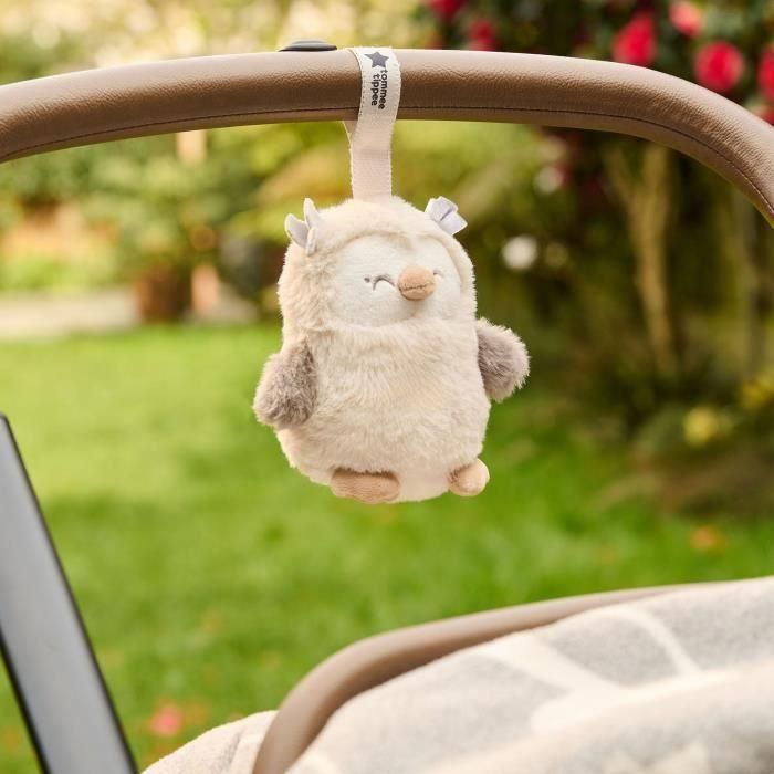 Mini Peluche - TOMMEE TIPPEE - Ollie The Owl - Ayuda para dormir en viaje - 6 sonidos - Recargable por USB - Lavable a máquina 2