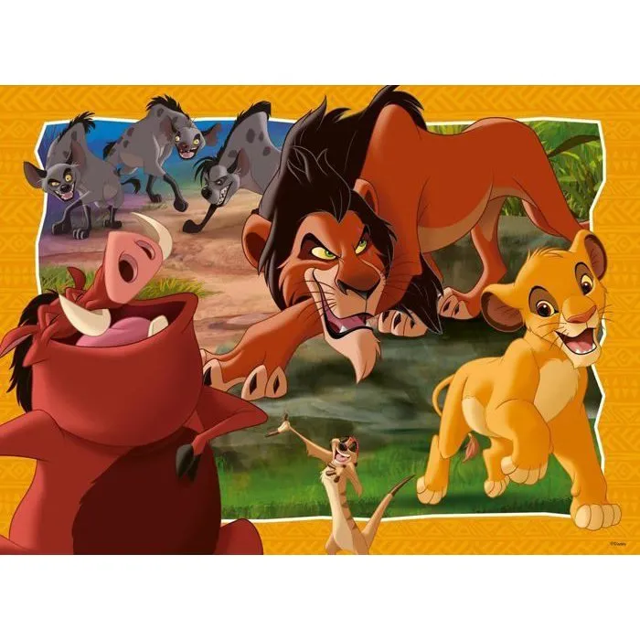 Ravensburger Puzzle 200p XXL Hakuna Matata - Disney El Rey León - Edad 8 RAV1706159600874 2
