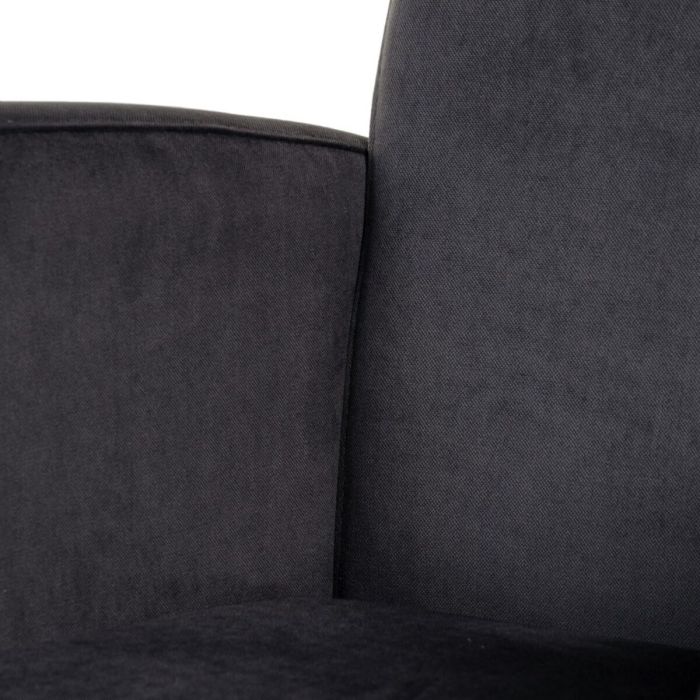 Sillón Negro Gris 68 x 97 x 86 cm 6