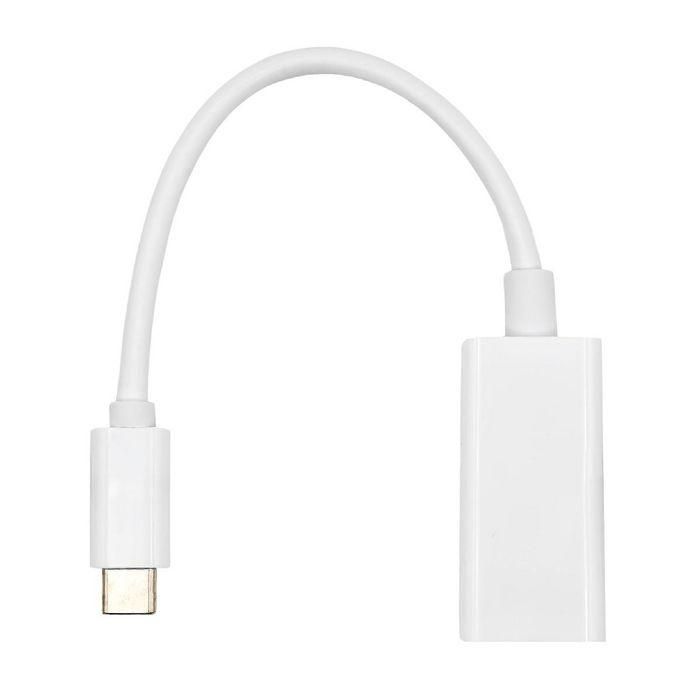 ProXtend USB-C to Mini DP 20cm white 1 ProXtend USB-C to Mini DP 20cm white 1