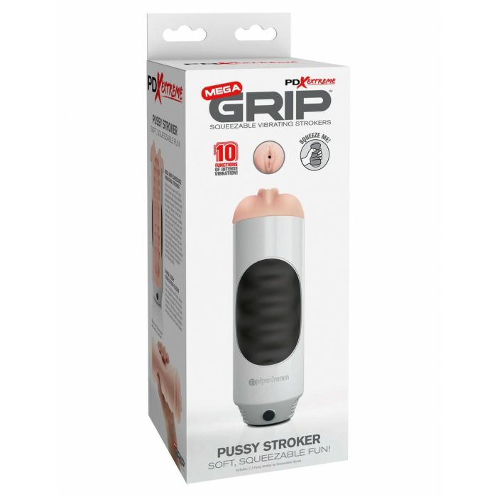 Masturbador Masculino Pipedream PDX EXTREME MEGA GRIP VIBRATING STROKER Multicolor 6