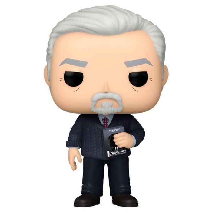 Funko Figura POP! Logan Roy de Succession, Figura de vinilo de 9cm en caja regalo