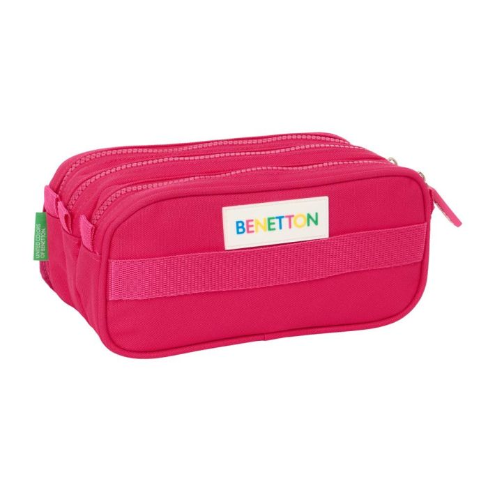 Bolso Escolar Portatodo Safta Triple Big Benetton Cherry 100x215x80 mm 1 Bolso Escolar Portatodo Safta Triple Big Benetton Cherry 100x215x80 mm 1