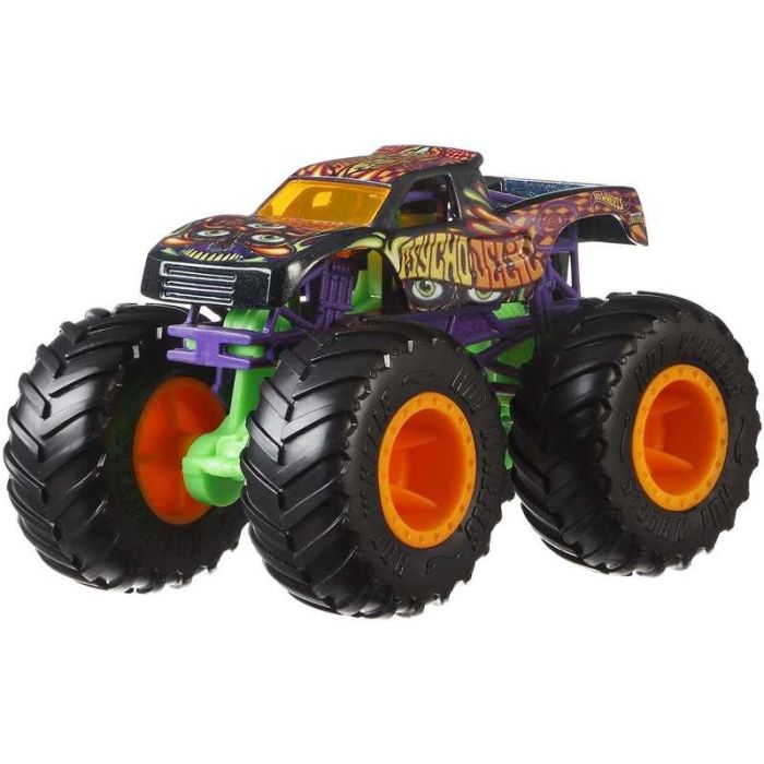 Mattel Coche Básico Monster Trucks Escala 1:64 - Modelos Surtidos