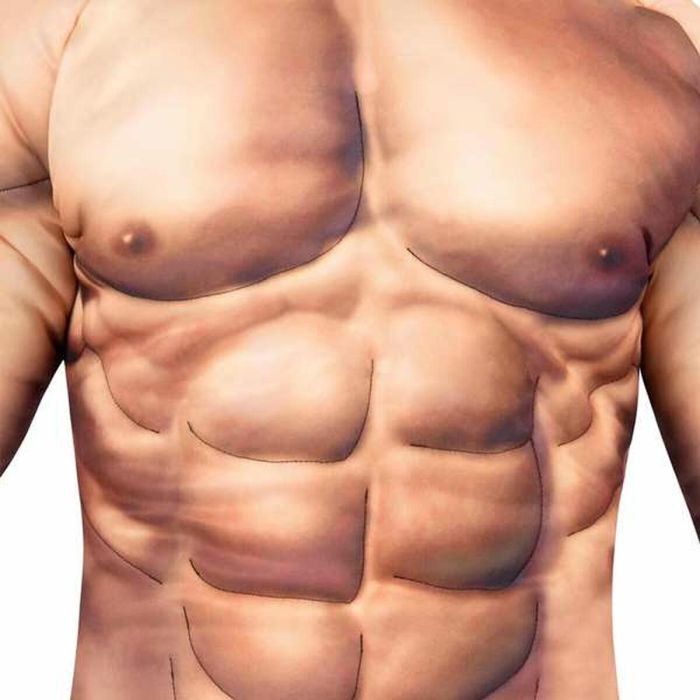 Disfraz culturista mono con relleno, bañador y placa de concursante talla one size 4 Disfraz culturista mono con relleno, bañador y placa de concursante talla one size 4