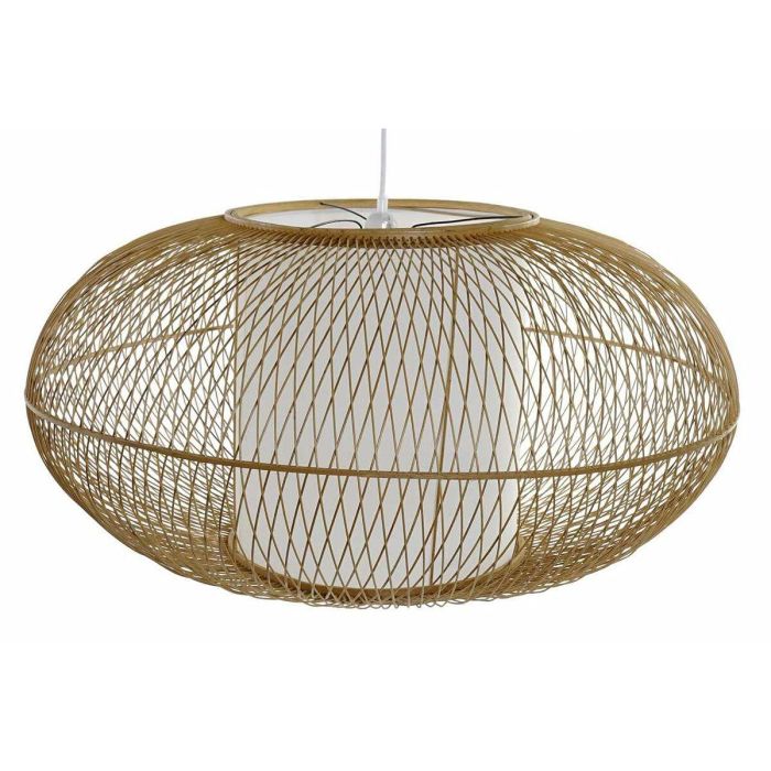Lampara Techo Balines DKD Home Decor Natural Blanco 83 x 40 x 83 cm 1 Lampara Techo Balines DKD Home Decor Natural Blanco 83 x 40 x 83 cm 1