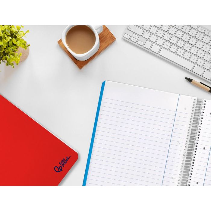 Cuaderno Espiral Liderpapel A4 Micro Smart Tapa Blanda 80H 75 gr Horizontal 7 mm Doble Margen 4 Taladros Colores 10 unidades 7 Cuaderno Espiral Liderpapel A4 Micro Smart Tapa Blanda 80H 75 gr Horizontal 7 mm Doble Margen 4 Taladros Colores 10 unidades 7