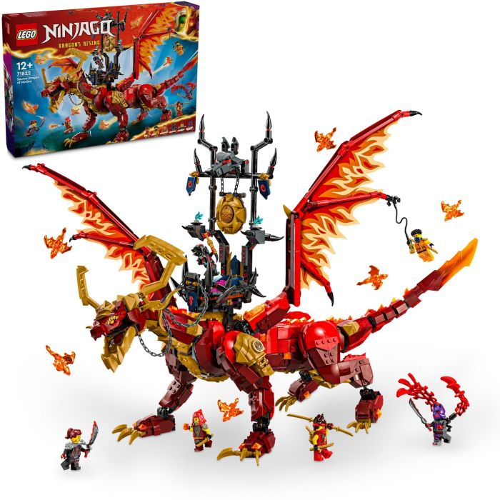 LEGO 71822 Ninjago Dragón Fuente del Movimiento Juego de Construcción para Niños y Niñas de 12 Años con 1716 Piezas 3