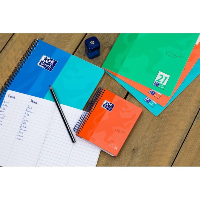 Oxford Collegeblock A4+ L.27 aqua 80 Blatt 7 Oxford Collegeblock A4+ L.27 aqua 80 Blatt 7