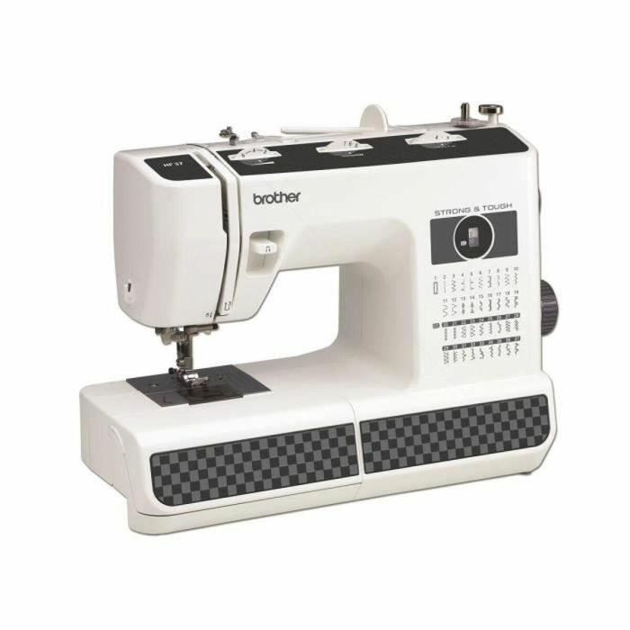 Brother HF37 Máquina de coser mecánica, 37 puntos de costura, variador de velocidad, enhebrador automático de aguja, gancho de metal 3 Brother HF37 Máquina de coser mecánica, 37 puntos de costura, variador de velocidad, enhebrador automático de aguja, gancho de metal 3