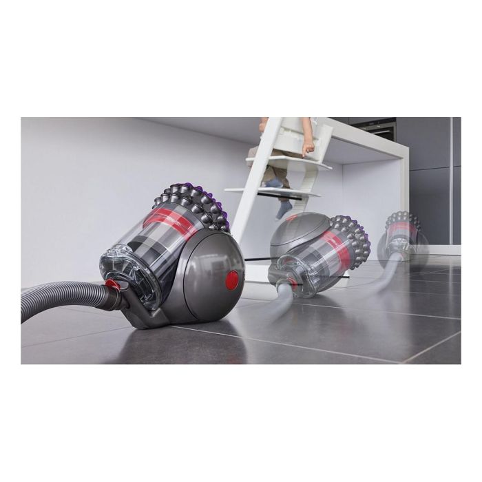 Dyson Big Ball Absolute 2 Aspiradora Cilíndrica - Ciclónica, Para Suelo Duro y Alfombra, Color Níquel, 7.92 kg