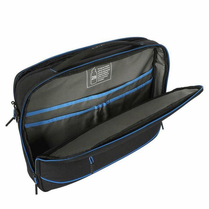 Targus 15-16” Coastline EcoSmart Briefcase, Black 2 Targus 15-16” Coastline EcoSmart Briefcase, Black 2