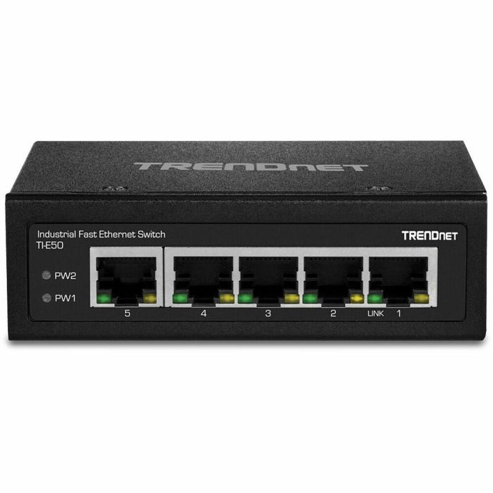 Switch Trendnet TI-E50 RJ-45 x 5 Negro Switch Trendnet TI-E50 RJ-45 x 5 Negro