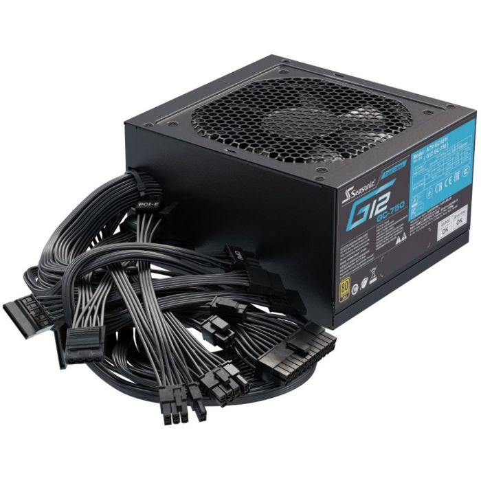 Seasonic G12 GC-750 Fuente Alimentación PC 750W 80 PLUS Gold ATX No Modular Silenciosa 3