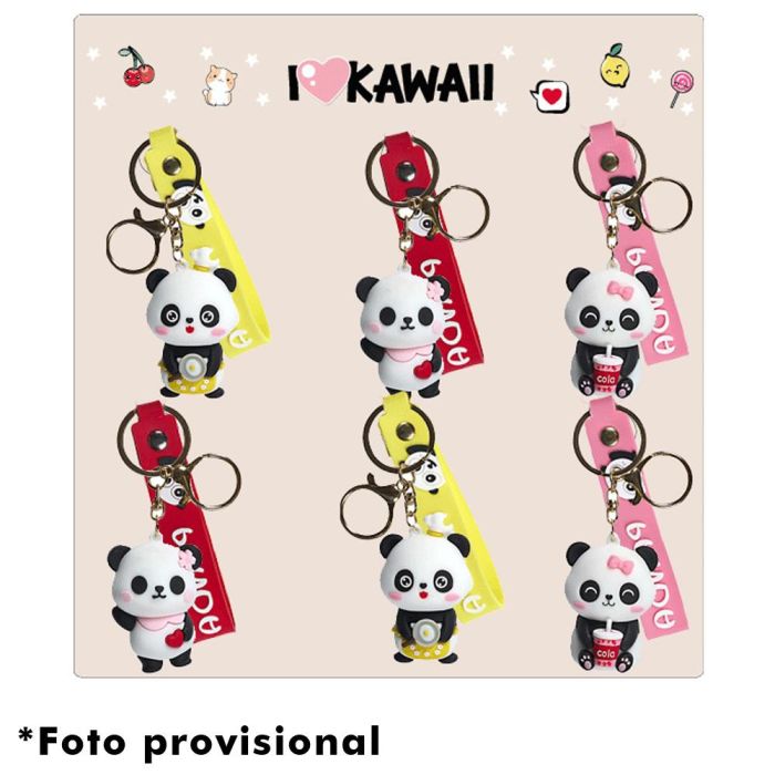 Llavero Panda Kawaii Home Deco Factory 3