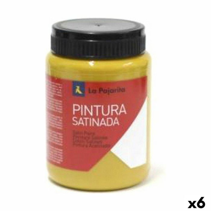 Témpera La Pajarita L-03 Oxide 6 Piezas Satinado Escolar Amarillo Témpera La Pajarita L-03 Oxide 6 Piezas Satinado Escolar Amarillo
